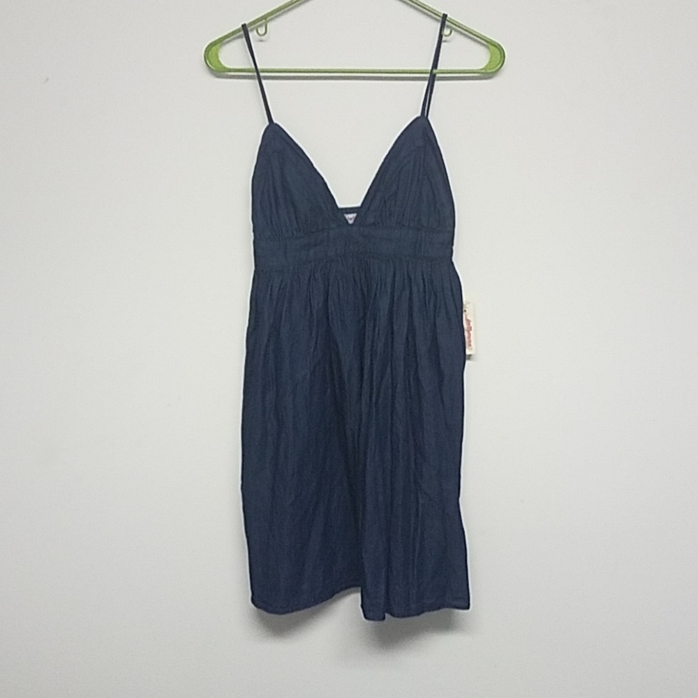 Spaghetti Strap Jean's Dress